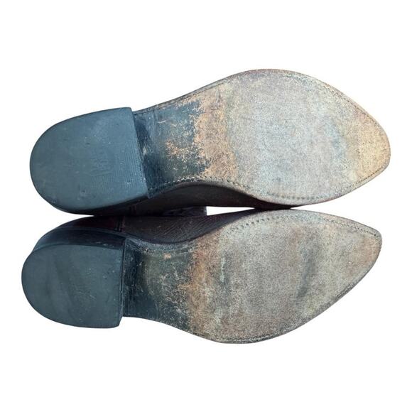 Dan Post Milwaukee Cowboy Boot Oxblood Men size 8 D - Picture 12 of 13